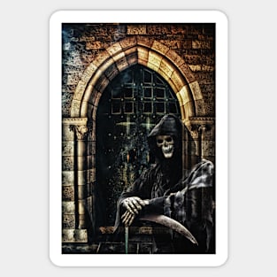 The Grim Reaper - Halloween Sticker